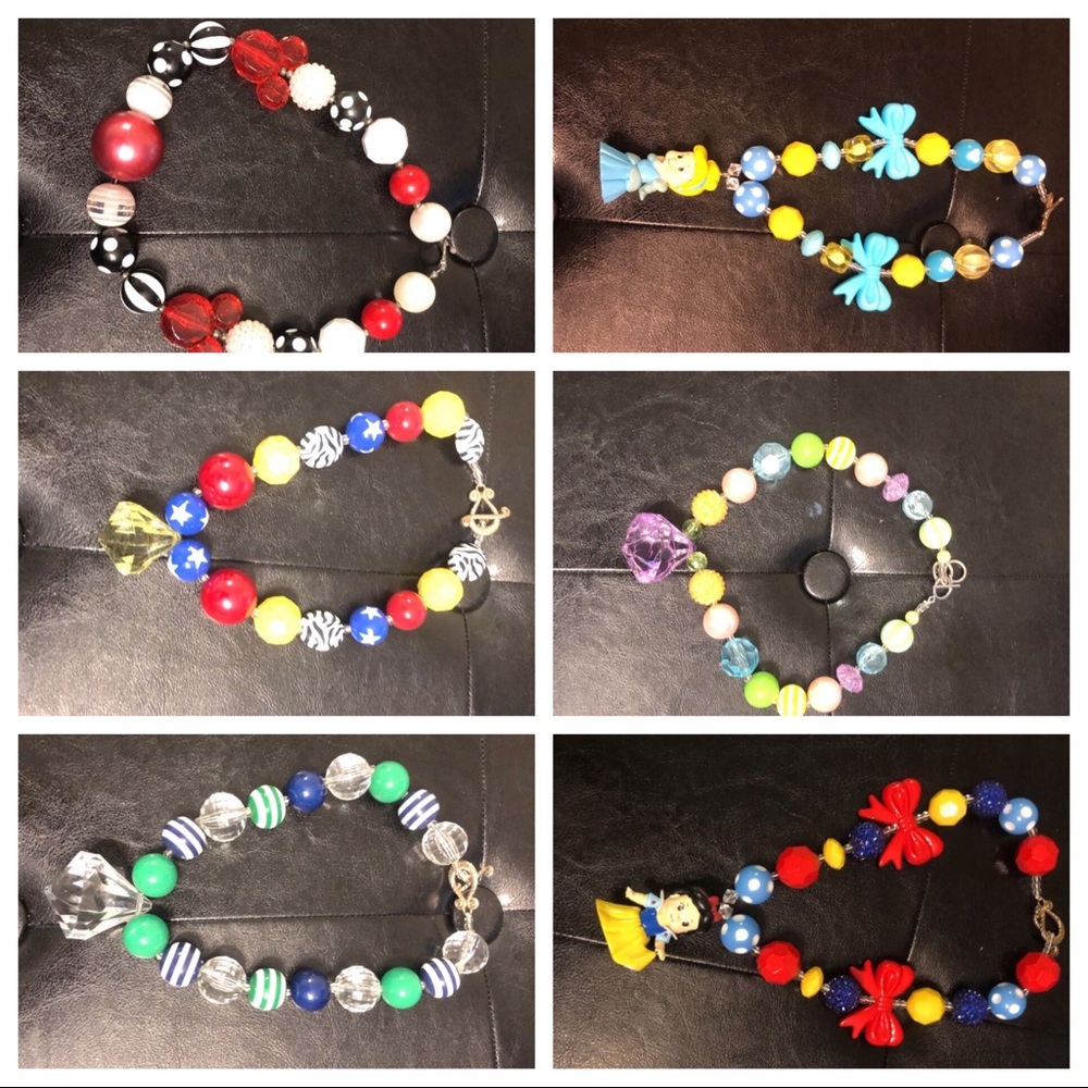 Lot of 6 handmade necklaces